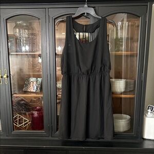 No Boundaries Chic Black Backless Dress